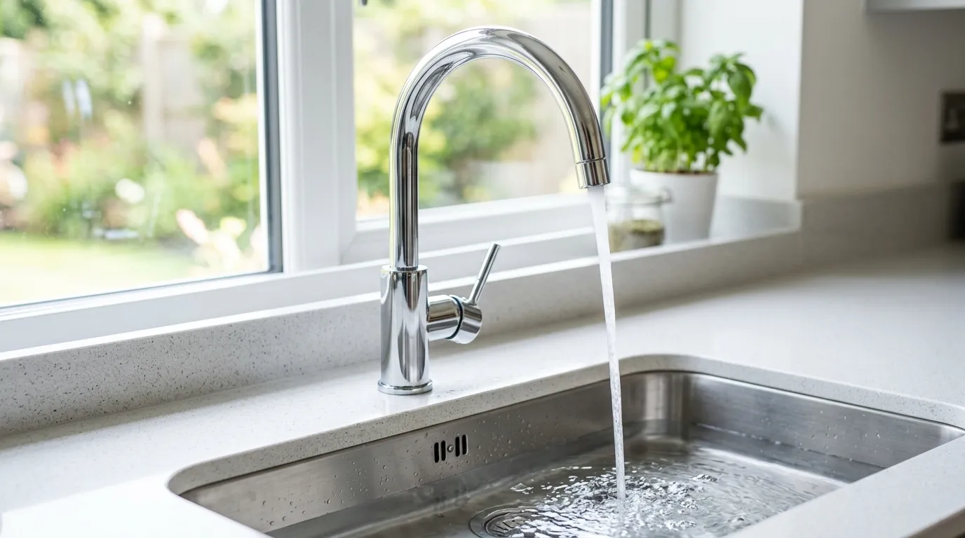Local Plumbing Master Pros same day plumber fixing a faucet in Como, TX